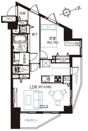 ディオレ西新宿 画像1 ディオレ西新宿 画像1
